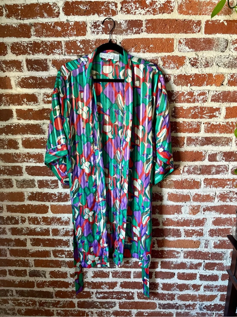 Vintage 80s/90s Cacique lingerie robe